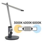 ULTRALUX - LED ДИМИРАЩА НАСТОЛНА ЛАМПА 12W, 3000K/4000K/6000K, 220-240V AC - LNLD12CCT