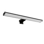 ULTRALUX - LED осветително тяло за баня – за огледало, стена и шкаф, 8W, 4000К, черно, IP44 - LOTM840BL