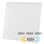 ULTRALUX - LED ПАНЕЛ 600X600 MM, 40W, 3000K/4000K/6000K, 135 LM/W, 220V-240V AC, IP44 - LPN6640CCT