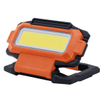 ULTRALUX - Портативна LED работна лампа с магнитна основа, карабинер и стойка 10W, 7000K, 5V DC, IP54 - LWL10