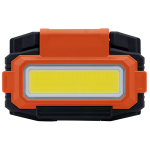 ULTRALUX - Портативна LED работна лампа с магнитна основа, карабинер и стойка 10W, 7000K, 5V DC, IP54 - LWL10