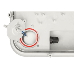 ULTRALUX - LED влагозащитена плафониера, 220-240V AC, 14W, 4500К, IP66 - LWP2201445