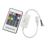 ULTRALUX - RF МИНИ КОНТРОЛЕР ЗА RGB LED ОСВЕТЛЕНИЕ, 6A, 12-24V DC - MNRGBRF6A