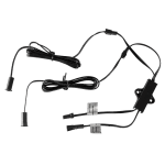 ULTRALUX - МЕБЕЛЕН IR СЕНЗОР ЗА БЛИЗОСТ И ДВИЖЕНИЕ, ДВОЕН, 60W, 12/24 V DC, 5 CM ЗА ВГРАЖДАНЕ И ОТКРИТ МОНТАЖ - MSD2460D