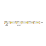 ULTRALUX - ПРОФЕСИОНАЛНА LED ЛЕНТА 22W/M 4200K 24V DC 420 LEDS/M SMD2110 5m - PN21420N