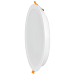 ULTRALUX - LED ПАНЕЛ ЗА ВГРАЖДАНЕ, КРЪГ, ВЛАГОЗАЩИТЕН 24W, 3000K/4000K/6500K, 220-240V AC, IP54 - PRW24CCT