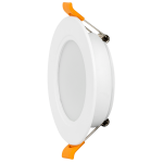 ULTRALUX - LED ПАНЕЛ ЗА ВГРАЖДАНЕ, КРЪГ, ВЛАГОЗАЩИТЕН 5W, 3000K/4000K/6500K, 220-240V AC, IP54 - PRW5CCT