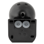 ULTRALUX - PIR сензор за движение за открит монтаж с черна леща, 180°, 12m, IP44, черен - PSD44BE