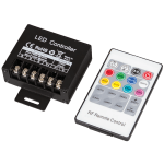 ULTRALUX - RF КОНТРОЛЕР ЗА RGB СВЕТОДИОДНО ОСВЕТЛЕНИЕ 240W, 20A, 12-24V DC - RGBRFC20