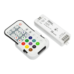 ULTRALUX - DMX512 RF КОНТРОЛЕР ЗА RGB/RGBW LED ОСВЕТЛЕНИЕ IP20 - RGBWRFDMX