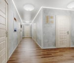 RAY DECOR - Декоративен профил от XPS за вграден монтаж на LED лента 2м. - RP110