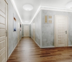 RAY DECOR - Декоративен профил от XPS за вграден монтаж на LED лента 2м. - RP111