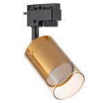 ULTRALUX - Тяло за релсов монтаж, стъклено, двупроводно, GU10, 220-240V AC, IP20, злато - RPG2G