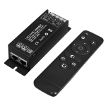 ULTRALUX - RF КОНТРОЛЕР ЗА ЕДНОЦВЕТНО LED ОСВЕТЛЕНИЕ 300W, 25A, 12-24V DC - SCRFC25