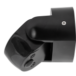 ULTRALUX - PIR сензор за движение за открит монтаж с черна леща, 2xPIR, 180°/360°, 9m, IP65, черен - SD2P65BE