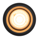 ULTRALUX - ЛУНА ЗА ОТКРИТ МОНТАЖ, КРЪГ, GU10, СТАЦИОНАРНА, ЧЕРНА, IP20 - SDRGU10BL