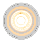 ULTRALUX - ЛУНА ЗА ОТКРИТ МОНТАЖ, КРЪГ, GU10, СТАЦИОНАРНА, БЯЛА, IP20 - SDRGU10WH
