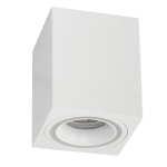 ULTRALUX - ЛУНА ЗА ОТКРИТ МОНТАЖ, КВАДРАТ, GU10, СТАЦИОНАРНА, БЯЛА, IP20 - SDSGU10WH