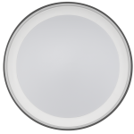 ULTRALUX - LED ДИМИРАЩА CCT ПЛАФОНИЕРА С ДИСТАНЦИОННО, ЧЕРНА, 45W, 3000/4000/6000К, 220-240V AC, IP20 - SPL45CCTB