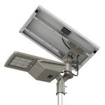 ULTRALUX - LED СОЛАРНА УЛИЧНА ЛАМПА 30W, 4000K, IP66, 5900LM - SSL30P50