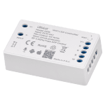 ULTRALUX - SMART 2.4G RF WIFI КОНТРОЛЕР ЗА RGBW LED ЛЕНТА 16A, 192W (12VDC), 12-24VDC - SSWFRGBW
