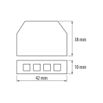 ULTRALUX - ЗАХРАНВАЩ РАЗКЛОНИТЕЛ, ЧЕТИРИКАНАЛЕН - ZR4