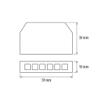 ULTRALUX - ЗАХРАНВАЩ РАЗКЛОНИТЕЛ, ШЕСТКАНАЛЕН - ZR6
